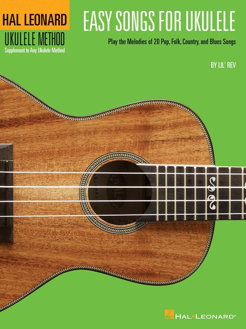 Hal Leonard Easy Songs For Ukulele 695905 - Side angle