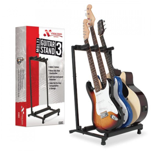 GUITAR RACK STAND 3 SPACE Xtreme GUITAR RACK STAND 3 SPACE Xtreme