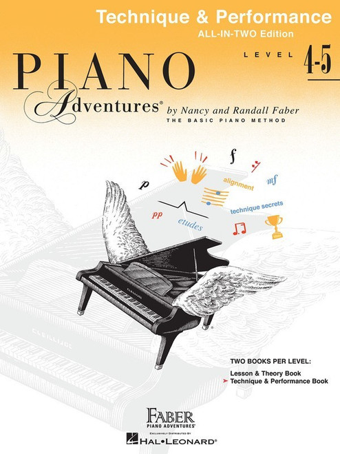 Piano Adventures All In Two Technique & Performance Level 4-5