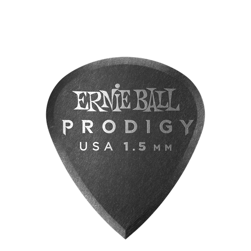 Ernie Ball Prodigy Picks Mini 1.5mm Black - 6 Pack
