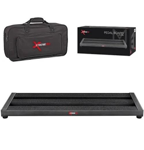 Xtreme Pro XPB5023 Effects Pedal Board (Medium) - Black