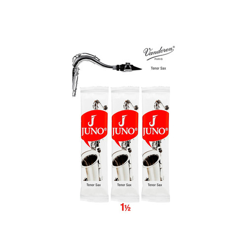 Vandoren Juno JSR7115/3 Tenor Saxophone Reeds, 1.5 Strength - 3 Pack Thumnail