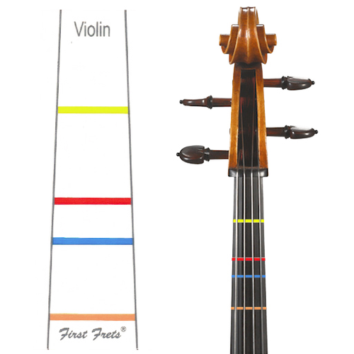 Don't Fret Violin Finger Position Stickers 4/4 Full-Size