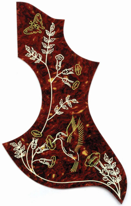 AMS Scratchplate Hummingbird Style Tortoiseshell Pickguard AMS Scratchplate Hummingbird Style Tortoiseshell Pickguard
