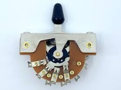 Eagle 5-Way Switch - PC board style - White Knob Eagle 5-Way Switch - PC board style - White Knob