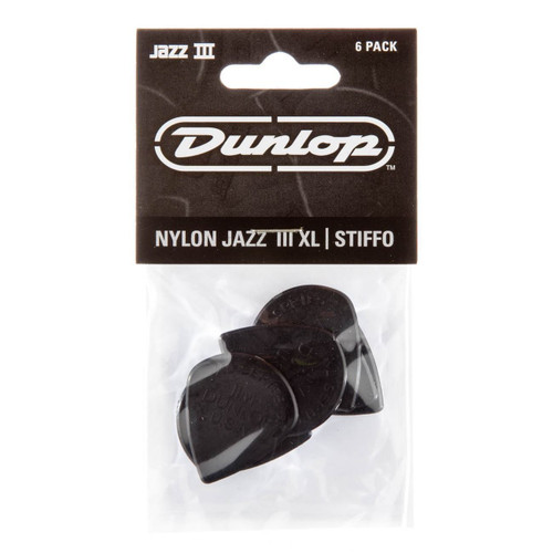 Dunlop JP5XLS Jazz III XL Players Pack Black Nylon Stiffo