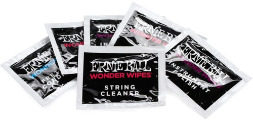 Ernie Ball Wonder Wipes String Cleaner Single