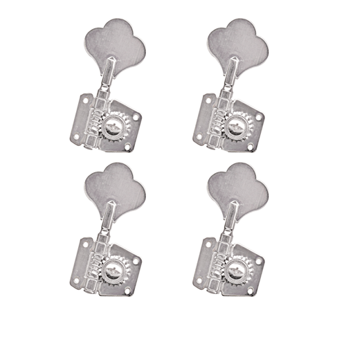 Custom Eagle K20 bass machine heads set of 4 chrome front view