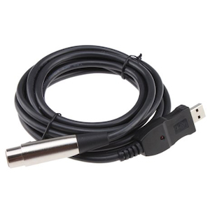 Ashton USB to Mic Cable - XLR