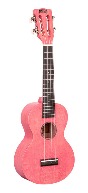 Mahalo Island Series Concert Ukulele - Coral Pink