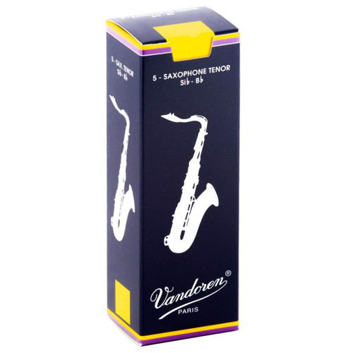 Vandoren Traditional Tenor Saxophone Reeds 5 Box - Image