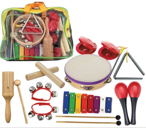Mano Percussion UE862 8 Piece Percussion Pack w/ Bag