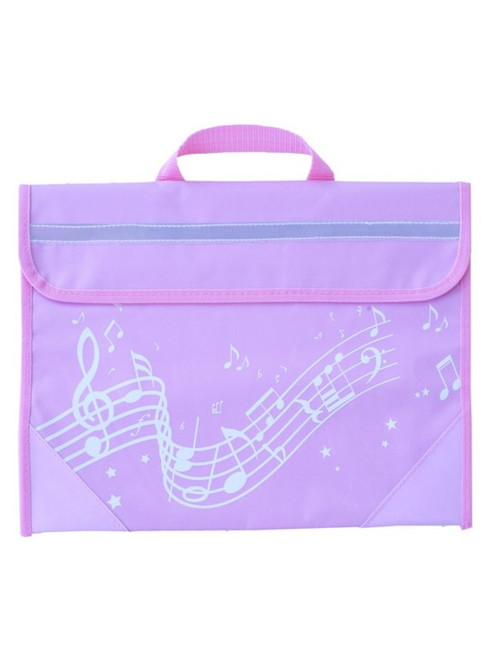 Musicwear Wavy Stave Music Bag - Pink