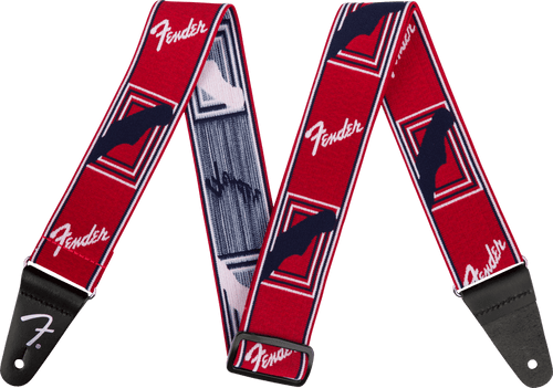 Fender Weightless Guitar Strap - Red