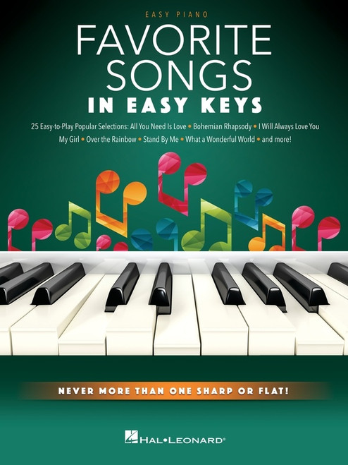 Favorite Songs - In Easy Keys | Easy Piano