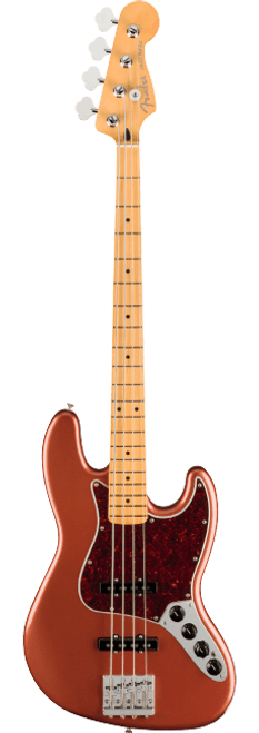 Fender Player Plus Jazz Bass Guitar | Aged Candy Apple Red