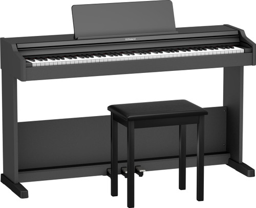 Roland RP107 Digital Piano w/ Matching Bench - Classic Black