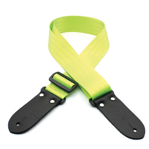 SB20 Guitar Webbing Strap - Lime Green