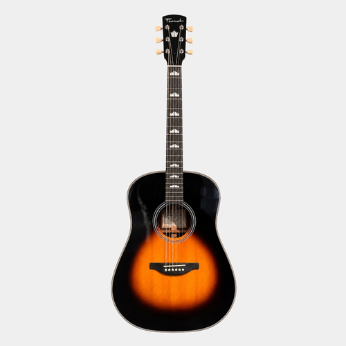 Fenech Vintage Series D75 Dreadnought Acoustic Guitar Indian Rosewood | Front