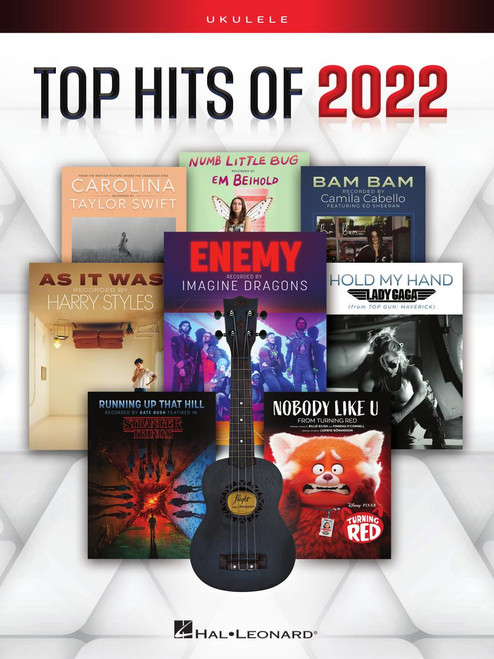 Hal Leonard Top Hits Of 2022 For Ukulele 1100312- Cover