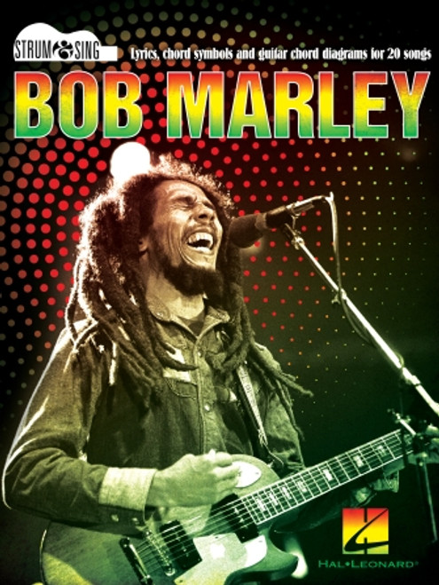 Hal Leonard: Bob Marley - Strum & Sing Guitar 298174- Front Cover