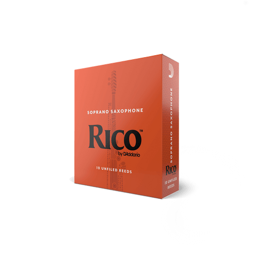 Rico Reeds Soprano Sax 2.5 - 10 Box RIA1025- Angle