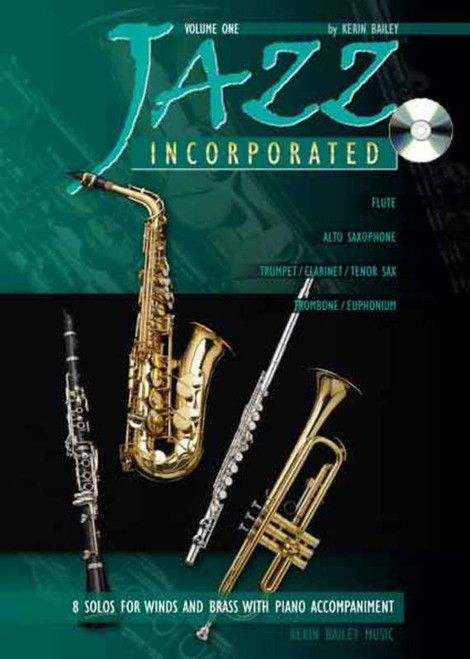 Jazz Incorporated Volume 1 for Alto Saxophone Book & CD