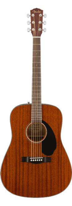 Fender CD-60S Dreadnought All-Mahogany Solid Top Acoustic Guitar Fender CD-60S Dreadnought All-Mahogany Solid Top Acoustic Guitar