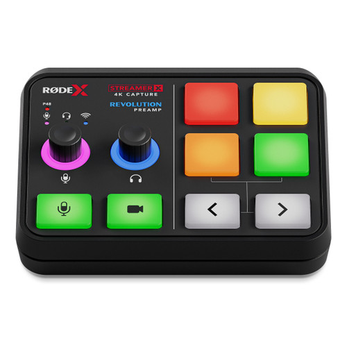RODE Streamer X Audio Interface and Video Capture Card Front RODE Streamer X Audio Interface and Video Capture Card Front