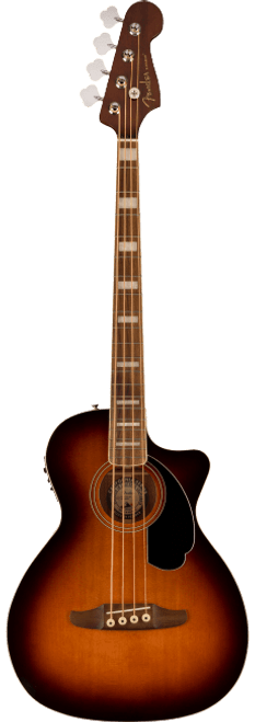 Fender Kingman Acoustic/Electric Bass - Shaded Edge Burst Fender Kingman Acoustic/Electric Bass - Shaded Edge Burst