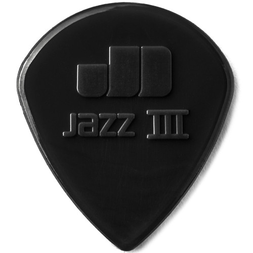 Jim Dunlop 138JZS Nylon Jazz III Single Pick - Black
