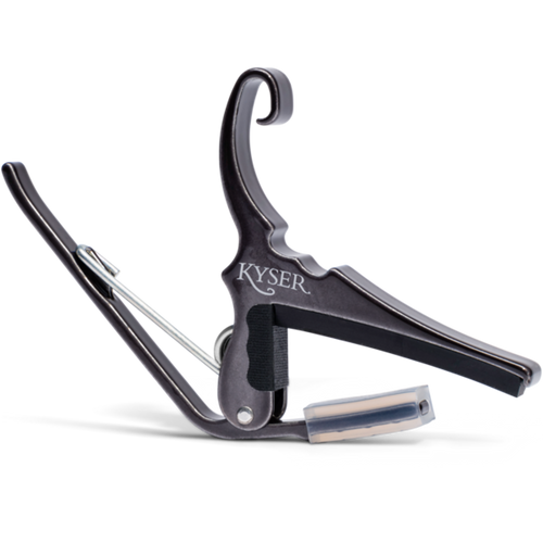 Kyser Quick-Change Acoustic Guitar Capo - Black Chrome