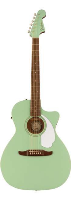 Fender Newporter Player Acoustic Guitar w/ Pickup- Surf Green Fender Newporter Player Acoustic Guitar w/ Pickup- Surf Green