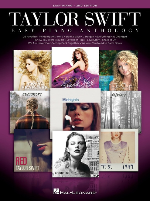 Taylor Swift Easy Piano Anthology - 2nd Edition Cover