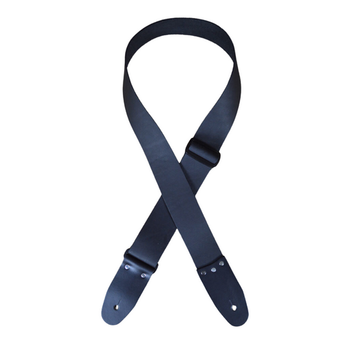 Colonial Leather Soft Slide XL Size Adjustable Leather Strap - Black