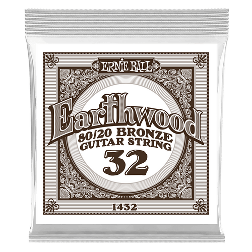 Ernie Ball Single .032 80/20 Bronze String