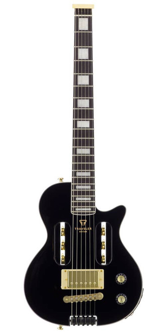 Traveler Guitar EG-1 Custom - Gloss Black (Front)