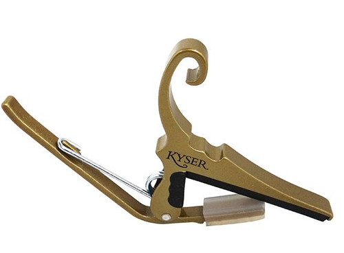 Quick-Change Classical Guitar Capo - Gold Kyser
