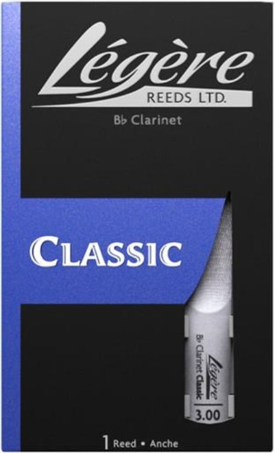 Legere Classic Synthetic Clarinet Reed 2.0