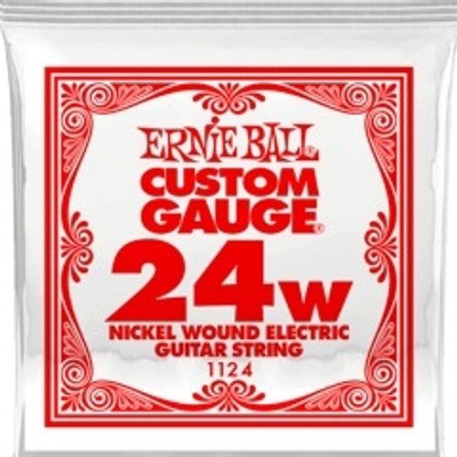 Ernie Ball Single .024 Wound Steel String Electric