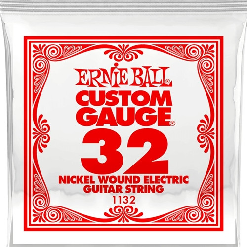Ernie Ball Single .032 Steel String Electric