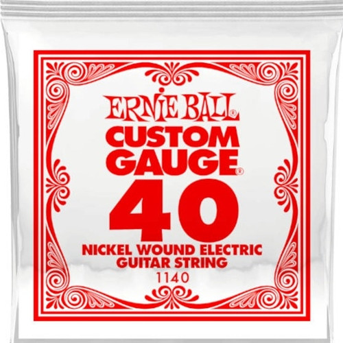 Ernie Ball Single .040 Steel String Electric
