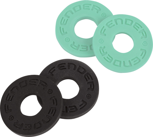 Fender Strap Blocks 4-Pack - Surf Green/Black