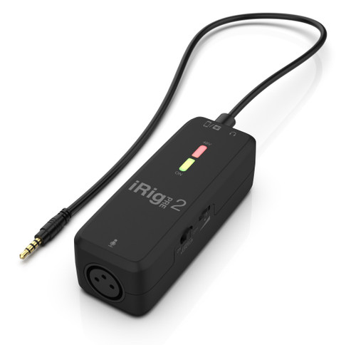IK Multimedia iRig Pre 2 Mobile XLR Microphone Interface