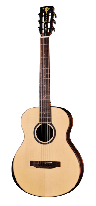 Crafter Mino/Macassar Small Body Acoustic Guitar with EQ + Gig Bag