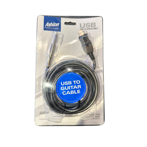 Ashton USBGT USB to Guitar Cable Ashton USBGT USB to Guitar Cable