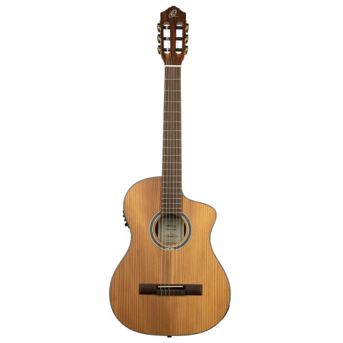 Ortega Thermo Series Nylon String Acoustic/Electric Guitar – Roasted Spruce & Pau Ferro Ortega Thermo Series Nylon String Acoustic/Electric Guitar – Roasted Spruce & Pau Ferro