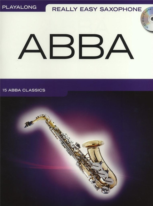 Really Easy Abba for Alto Saxophone Book/CD (B-Stock)