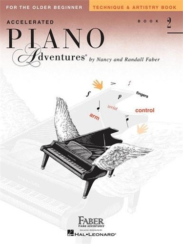 Accelerated Piano Adventures for the Older Beginner - Technique & Artistry Book 1