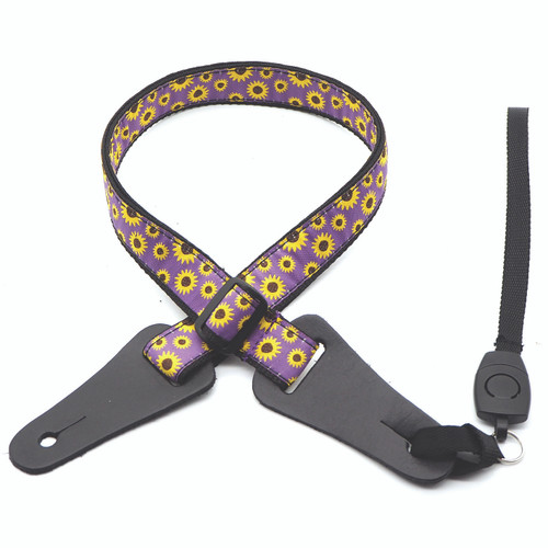 DSL Poly Weaving Ukulele Strap - Sunflower